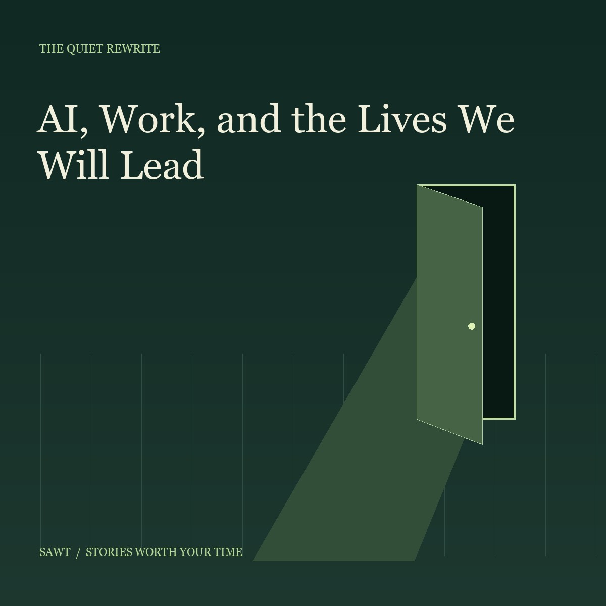 AI, Work, and the Lives We Will Lead cover